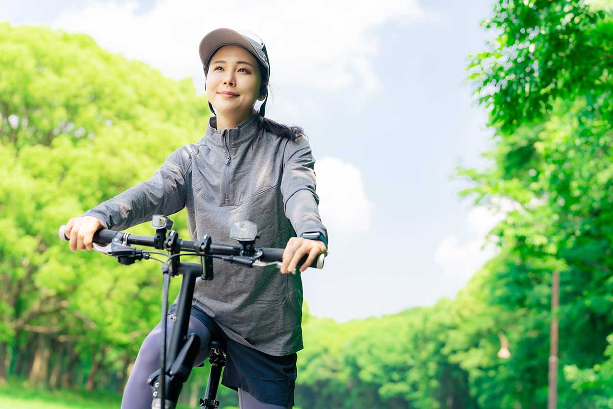 自転車通勤のメリット1　イメージ写真